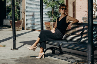 Skippy | Beige Patent - Glamourous Grace