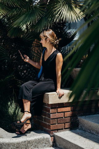 Black suede heels by J. Adams featuring a sleek design and pointed toe for elegant style.