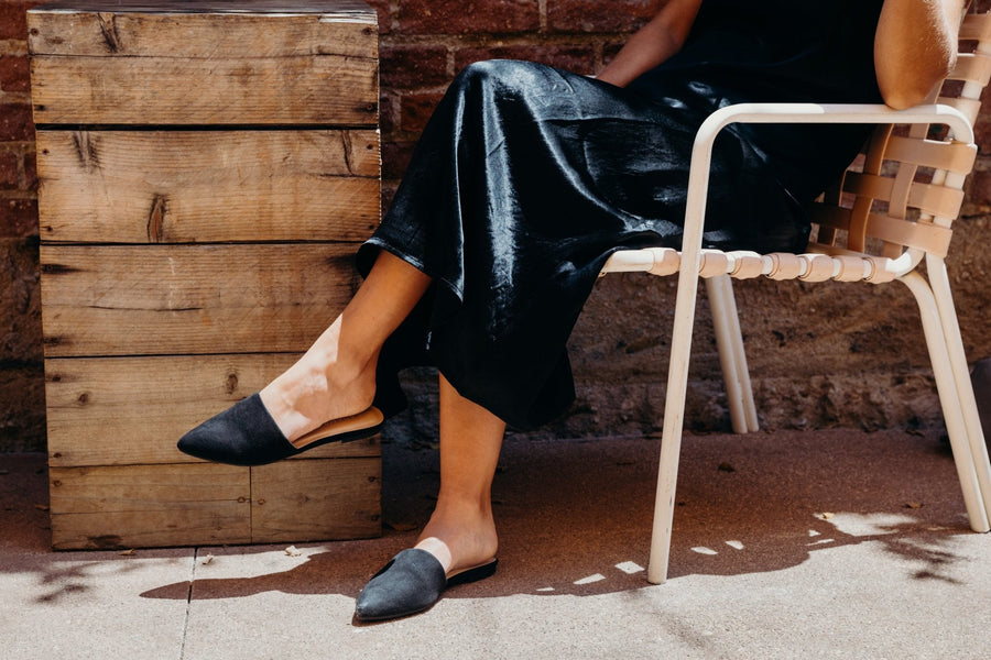Lennox | Black Suede - Glamourous Grace