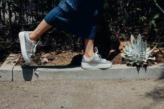 Hero | Silver Glitter Patent