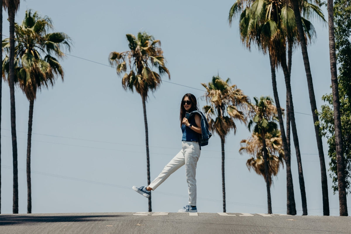 Hero | Dusty Blue Suede - Glamourous Grace