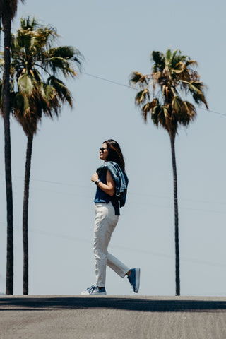 Hero | Dusty Blue Suede - Glamourous Grace