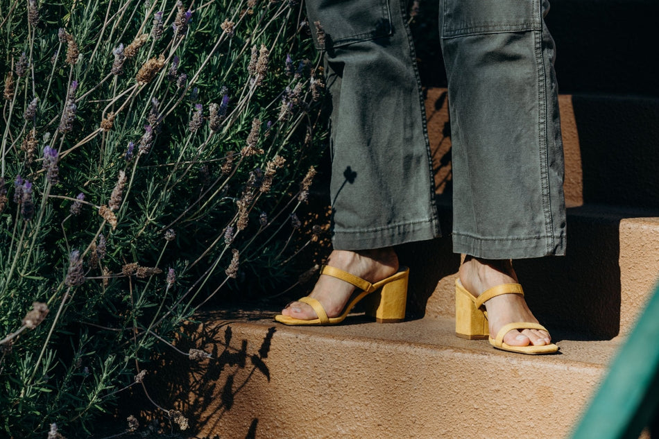 Stormi | Yellow Suede - Glamourous Grace