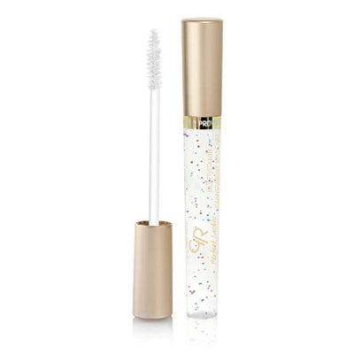 Golden Rose Multivitamin Transparent Mascara: Nourish, Protect & Enhance Lashes for Natural Shine & Eyelash Growth with Vitamins A, E, B5 - Glamourous Grace