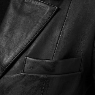 Jill Women's Lambskin Leather Blazer
