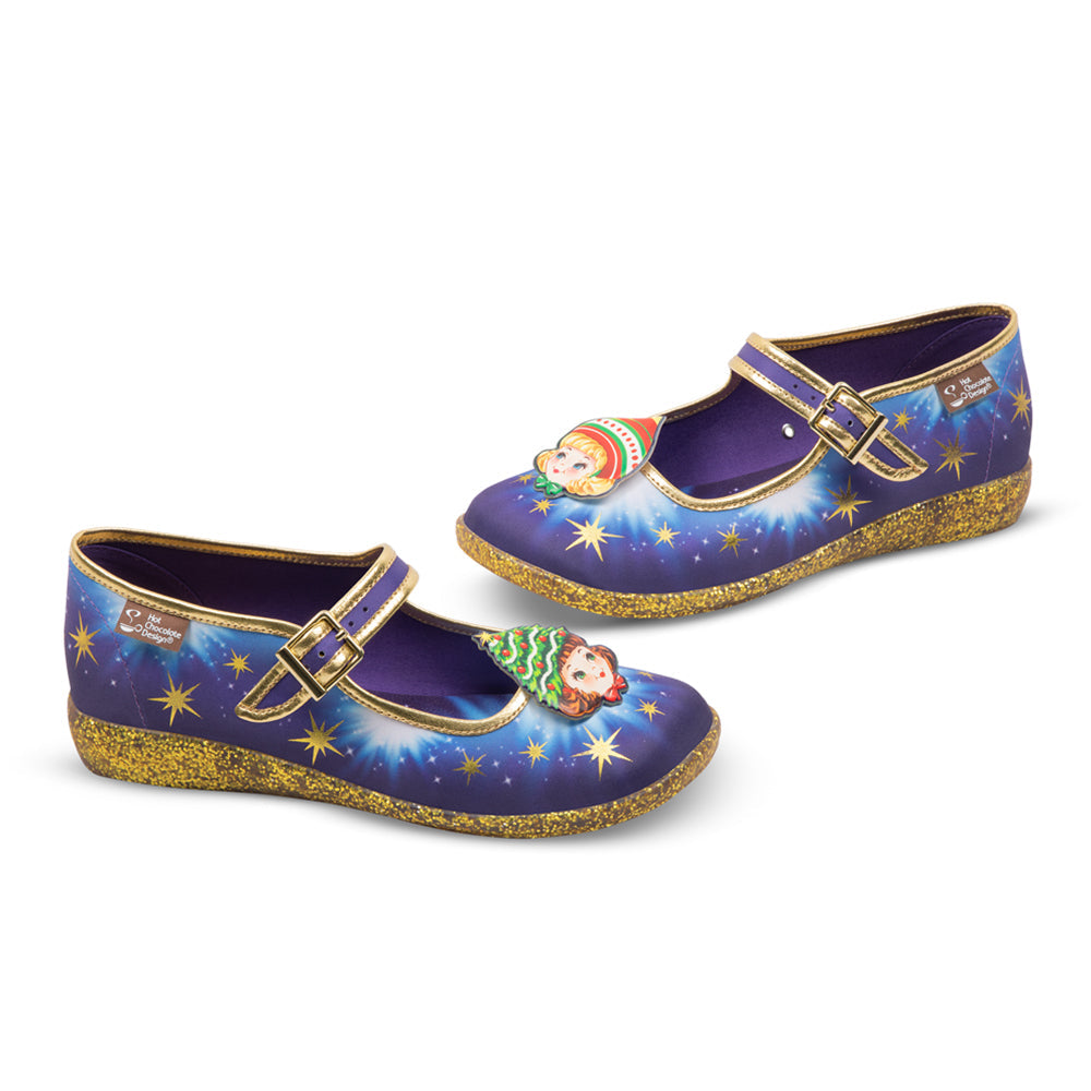 Jolly Sisters  Women's Mary Jane Flats - Glamourous Grace