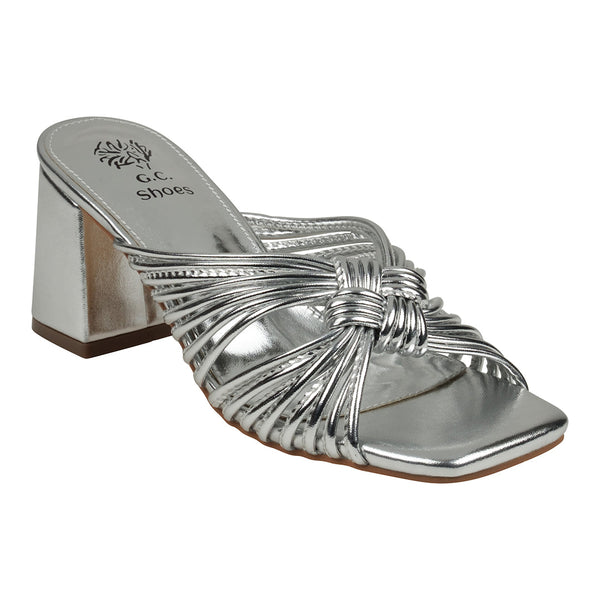 Josie Silver Strappy Heeled Sandals - Glamourous Grace