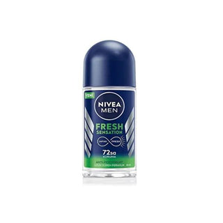 Nivea Men Fresh Sensation Roll on Deodorant for Men - 72 Hour Protection, Long Lasting Freshness - Glamourous Grace
