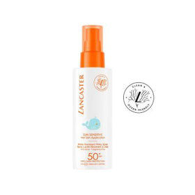 Lancaster Sun Sensitive Milky Spray For Kids SPF50 - Water-Resistant, Fragrance-Free Sunscreen Spray for Children - Glamourous Grace
