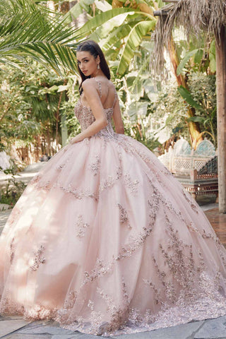 Juliet JT1450J Poofy Sweetheart Corset Boned Quinceanera Ball Gown