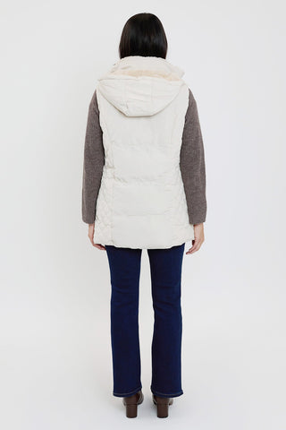 Faux Fur Puffer Vest