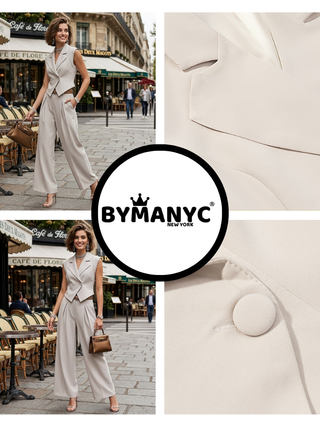 Jacket & Pants Set Women's JARDIN DES PLANTES New Collection PARIS LE MARAIS BYMANYC ® New York