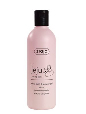 Jeju White Bath and Shower Gel - Glamourous Grace