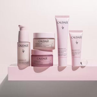 Caudalie Resveratrol Lift Anti-Aging Face Cream - Lightweight Firming & Moisturizing Cashmere Cream for Aging Skin - Glamourous Grace