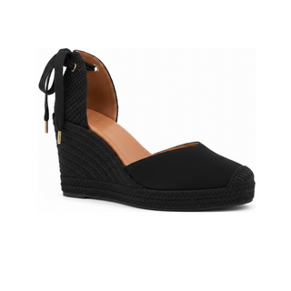 Jimena High Laces All Black - Glamourous Grace