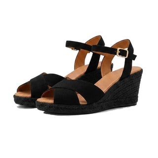 Jimena Double Band All Black - Glamourous Grace