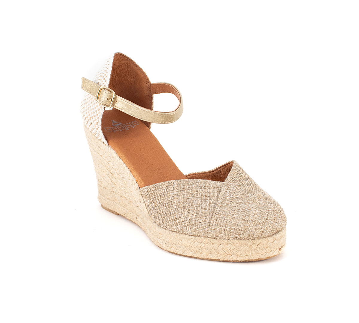 Jimena Weaved Taupe High - Glamourous Grace
