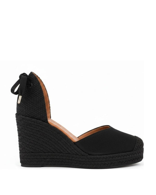 Jimena High Laces All Black - Glamourous Grace
