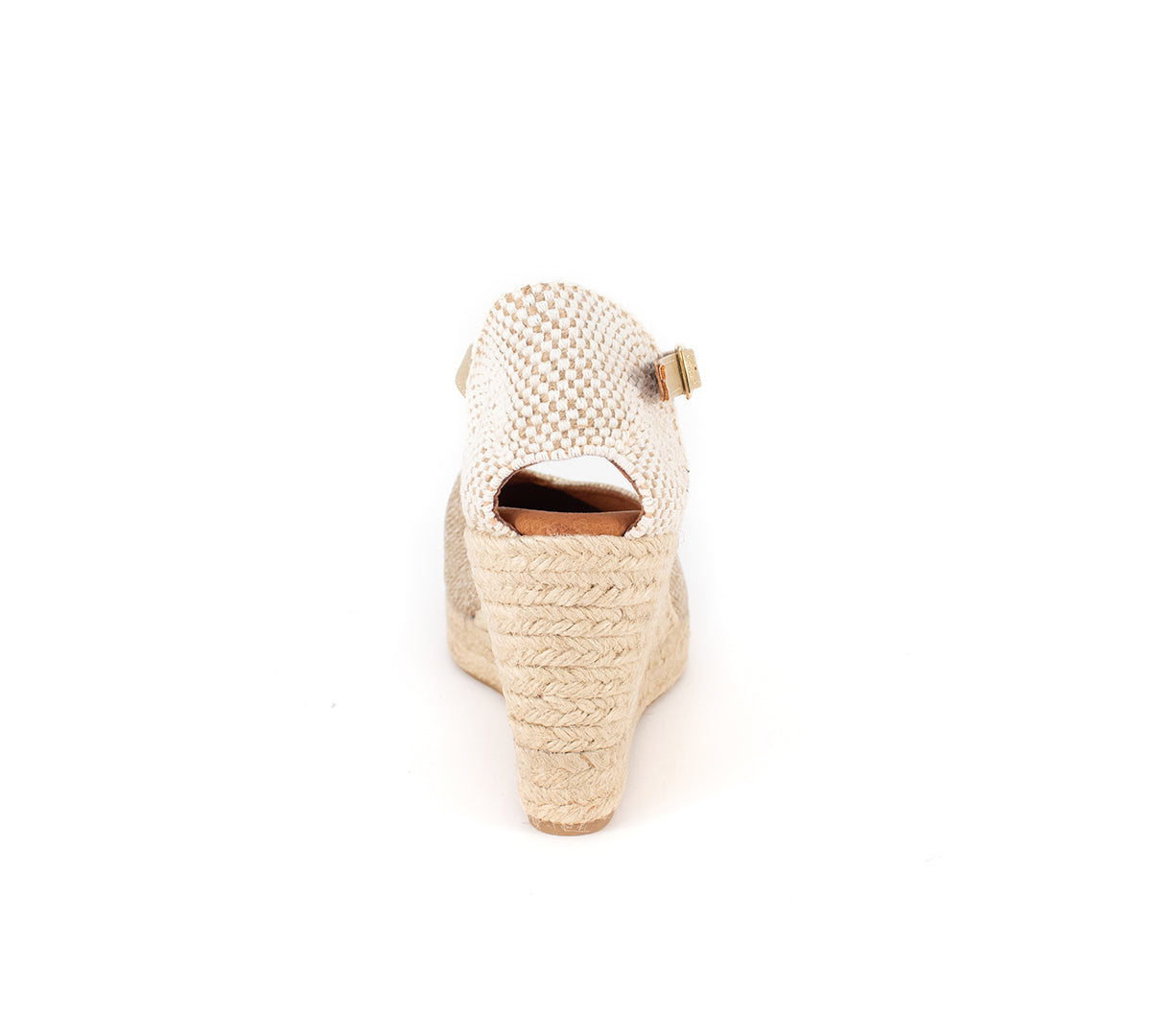 Jimena Weaved Taupe High - Glamourous Grace