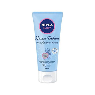 Nivea Baby Diaper Rash Cream - Zinc Oxide Protection for Sensitive Skin, Clinically Approved, 3.38 fl oz - Glamourous Grace