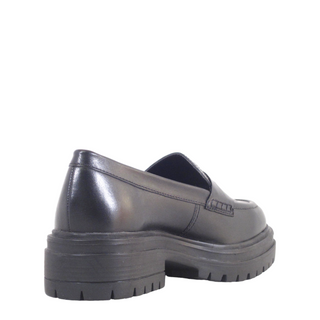 Giana Lug-Sole Penny Loafers - Glamourous Grace