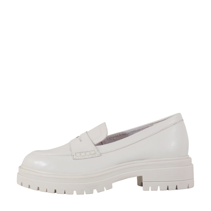 Giana Lug-Sole Penny Loafers - Glamourous Grace