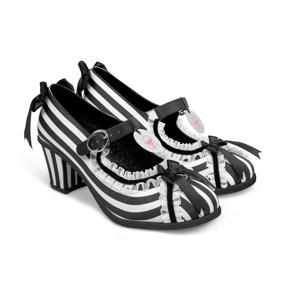 Katrina Women's Mary Jane Mid Heels - Glamourous Grace