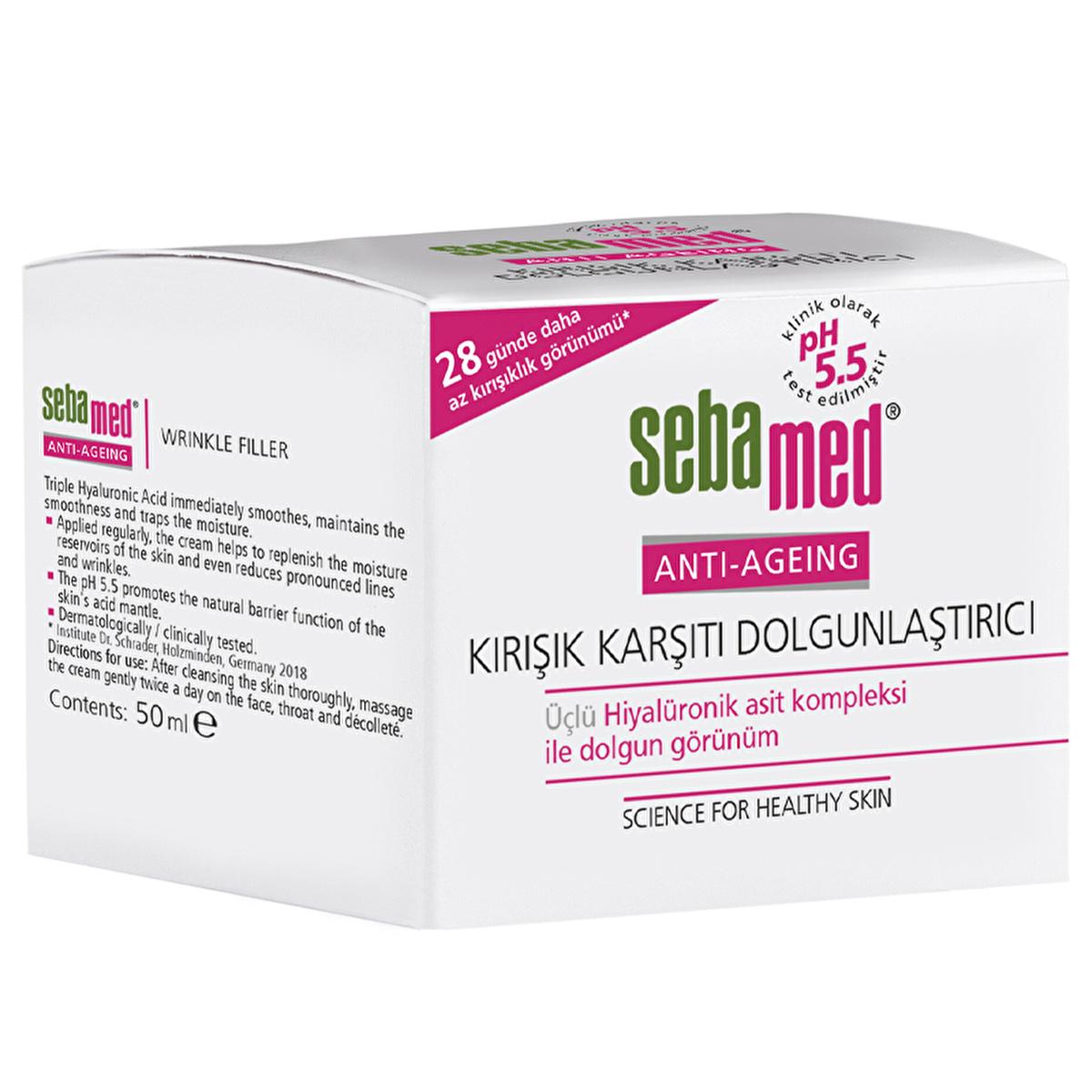 Sebamed Anti-Wrinkle Cream: Deep Wrinkle Filler for Face - Intense Anti Aging Skin Care, Wrinkle Reduction, 50 ml - Glamourous Grace