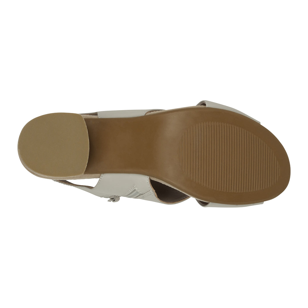 Keefa Stone Cross Strap Slingback Heeled Sandals - Glamourous Grace