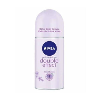 Nivea Double Effect Deodorant Roll-on - 50ml Antiperspirant & Deodorizing Benefits - Glamourous Grace