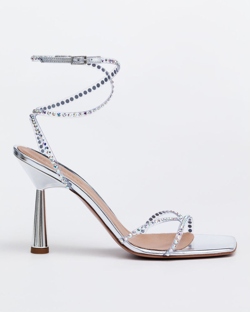 Kim Sandal 90 Crystal Embellished - Glamourous Grace