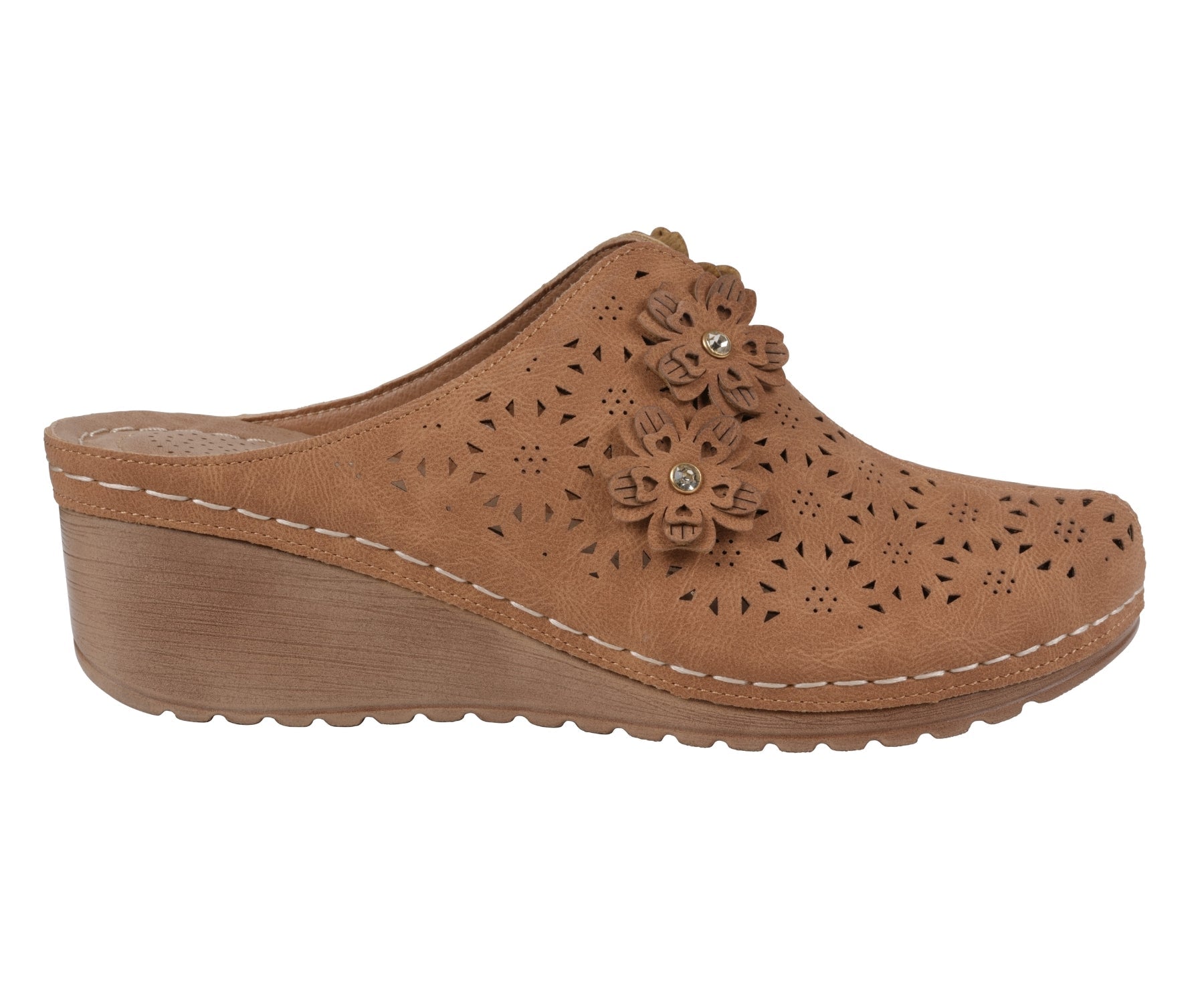Women's Krista Brown Flat - Glamourous Grace