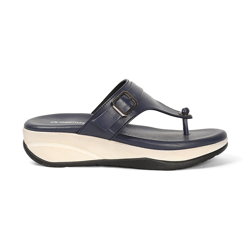 Briony - Blue Slip-Ons - Glamourous Grace