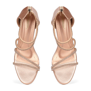 Lumina - Rose Gold Block Heels