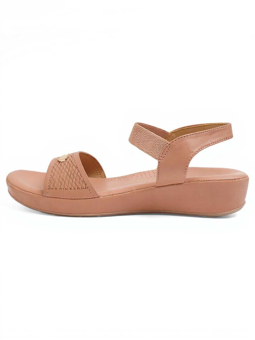 Isla - Peach Sandals - Glamourous Grace