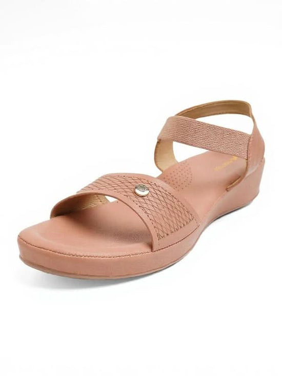 Isla - Peach Sandals
