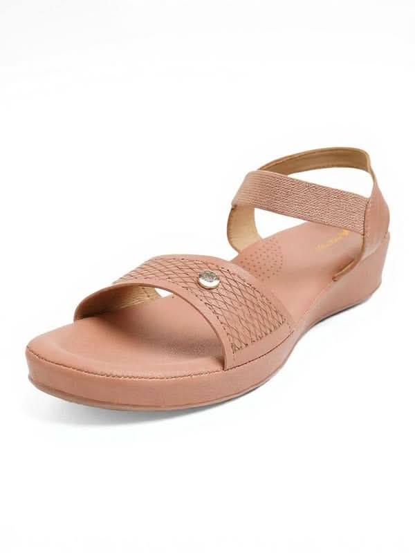 Isla - Peach Sandals - Glamourous Grace