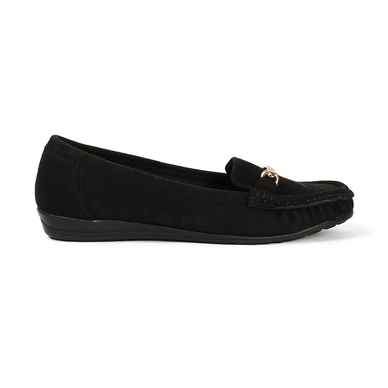 Maribel - Black Loafers - Glamourous Grace