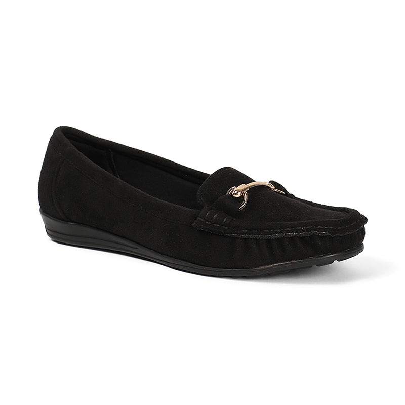 Maribel - Black Loafers - Glamourous Grace