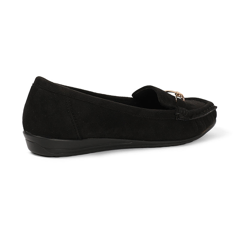 Maribel - Black Loafers - Glamourous Grace