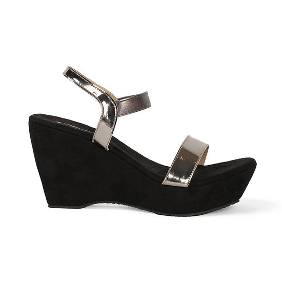 Aurora - Black Wedges