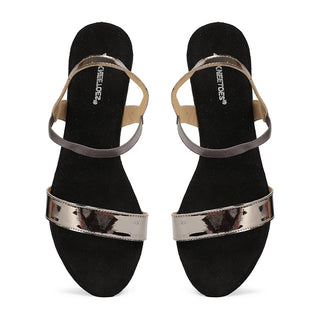 Aurora - Black Wedges