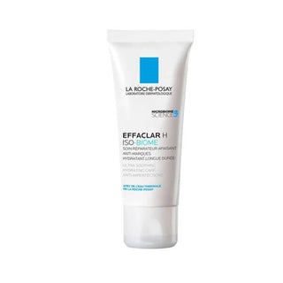 La Roche Posay Effaclar H IsoBiome Moisturizing Cream for Acne-Prone Skin - Hydrating, Soothing, 1.35 fl oz - Glamourous Grace