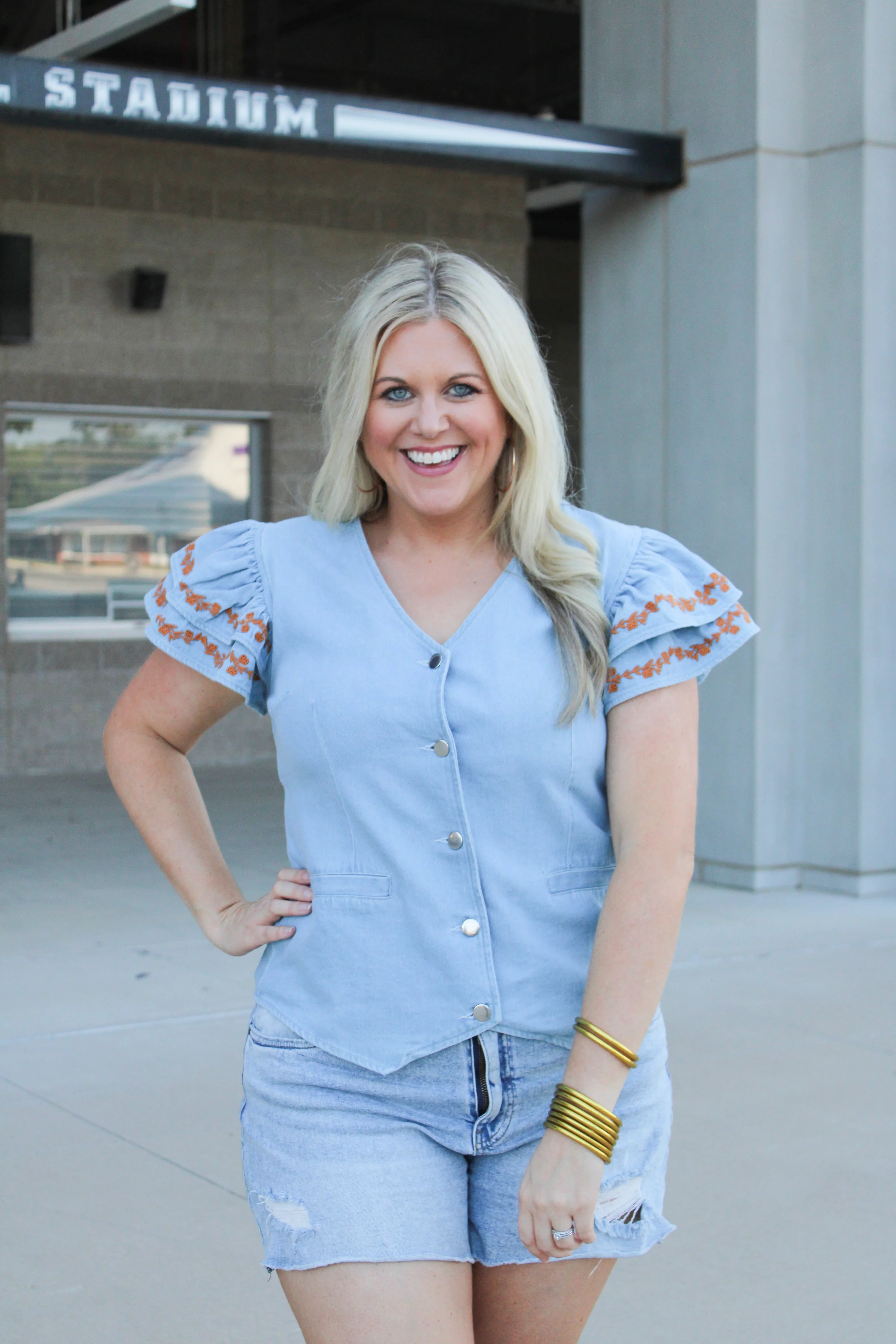Layerz Clothing | Karly Top - Burnt Orange - Glamourous Grace