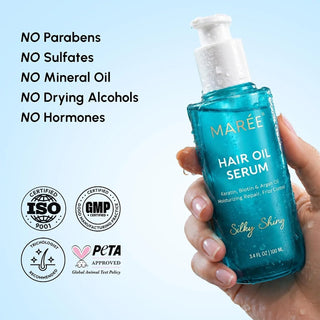 Keratin Oil Serum for Smooth Hair