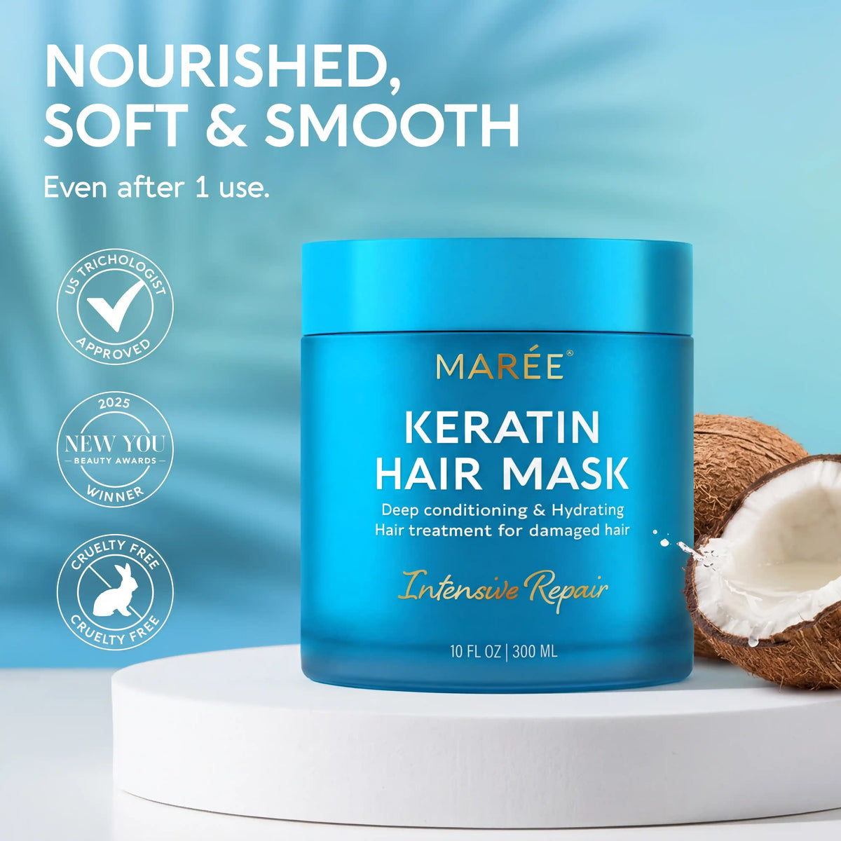 Keratin Mask for Damaged Hair - Glamourous Grace