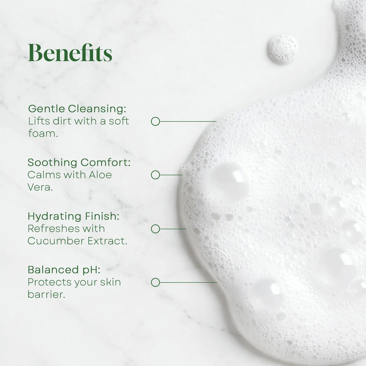 Kirei Calming Foam Cleanser - Glamourous Grace