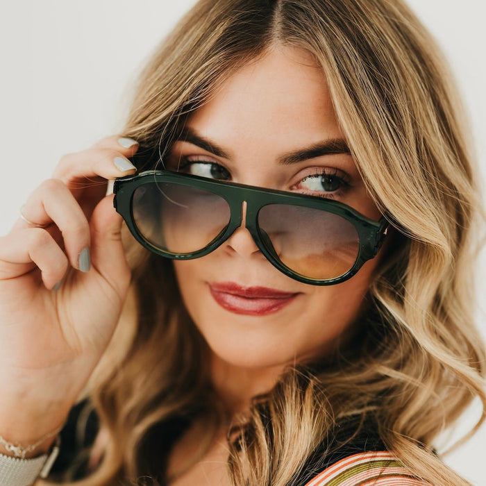 Knox Aviator Sunglasses - Glamourous Grace