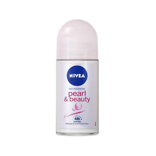 Nivea Pearl & Beauty Roll-On Deodorant - 50 ml, Easy to Apply, Trusted Nivea Quality - Glamourous Grace