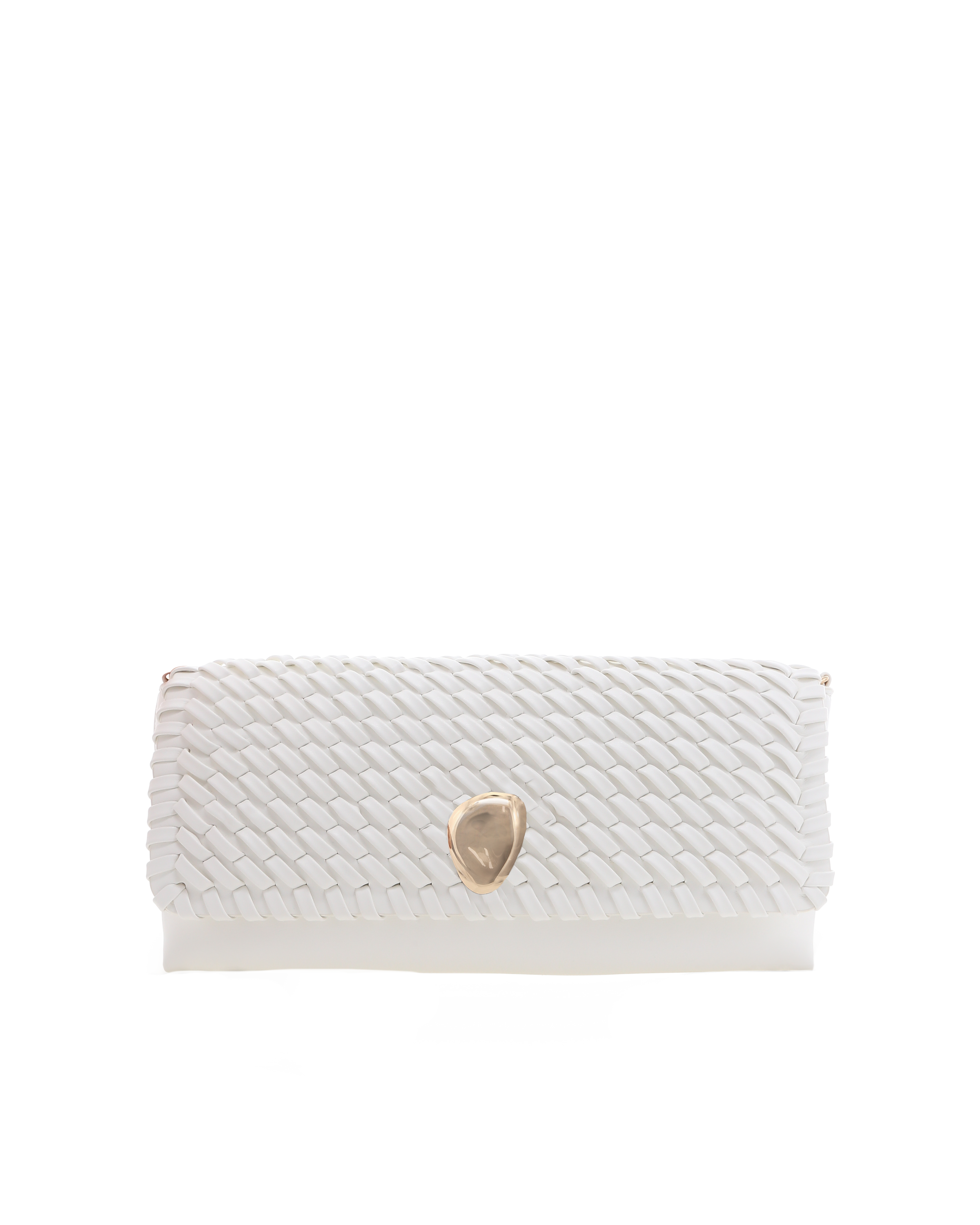 Leilah Clutch Bag White
